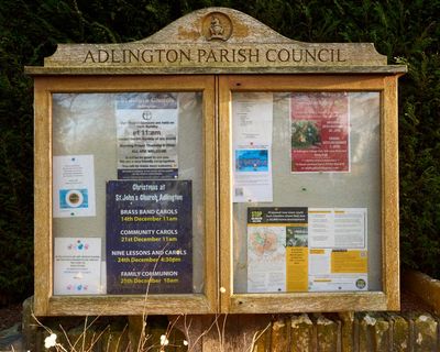 There’s still life in the old village noticeboard yet
