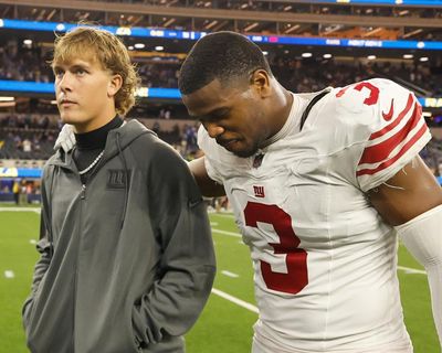 Giants’ Jaxson Dart will have season-ending surgery after serious knee injury