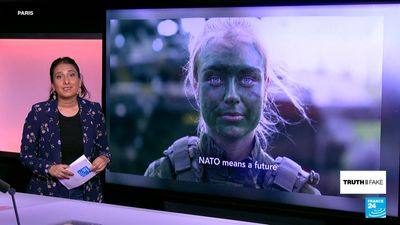 Viral NATO video falsely framed as 'war propaganda' against Russia