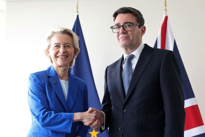 Burnham and von der Leyen meet amid concerns over ‘Made in Europe’ plan