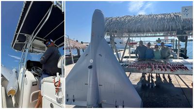 Florida fishing charter reels in suspected US military drone near Eglin Air Force Base