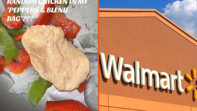 Man got bag of frozen vegetables from Walmart to make tacos. What he found inside made him stop cooking and vow never to shop from Walmart again