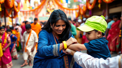 5 Rules to Keep Your Children Safe in Pandal Crowds and Visarjan Procession Season