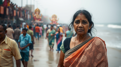 Why Indian Women Wear Their Oldest Clothes on Visarjan Day: The Ritual Nobody Talks About