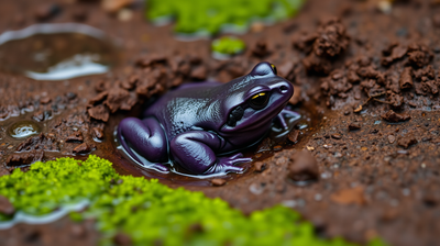 India's Purple Frog: 46 Weeks Underground, 130 Million Years of Survival, and Two Weeks to Breed