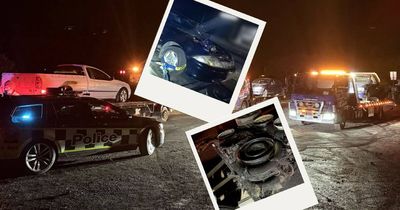 Cars seized as police target burnouts, 'hooning' in rural ACT