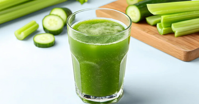 Nước ép cần tây và dưa chuột có 6 dưỡng chất có lợi cho cơ thể