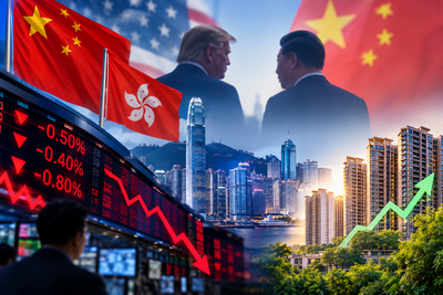 Global Market: China, Hong Kong stocks fall as investors temper Trump-Xi meeting hopes; property shares gain