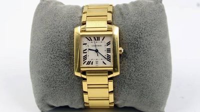 Cartier watch found in a British charity-shop bag sells for £9,766 after authentication