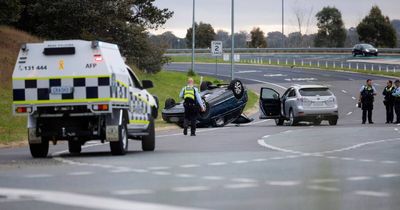 Allegedly stolen car hit 'high speeds' before crash, court hears; three charged
