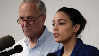 Alexandria Ocasio-Cortez teases taking down Chuck Schumer: ‘I’ll cross that bridge when I get to it’