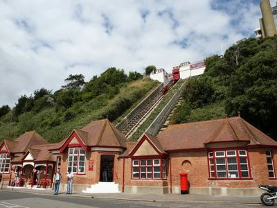 In 1885, Folkestone built a cliff railway powered by water and gravity; it carried 36.4 million passengers before closing after 132 years