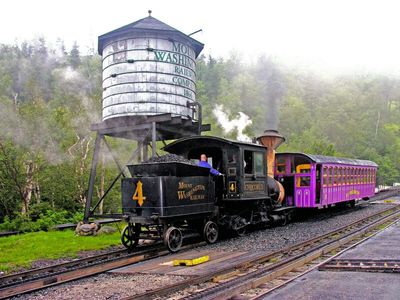 In 1869, New Hampshire opened a cog railway where normal trains could not climb; more than 150 years later, its toothed track still reaches Mount Washington’s 6,288-foot summit