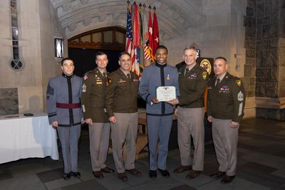 North Carolina father and son receive hero awards for saving man from burning car
