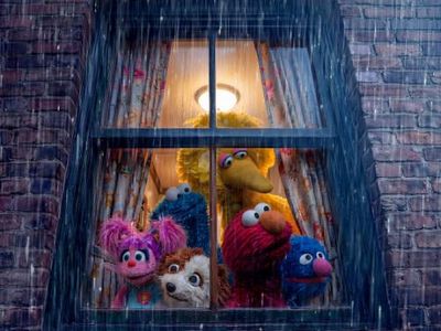 At Climate Week, Elmo recalls a storm on Sesame Street: ‘Courage is when you still help others’
