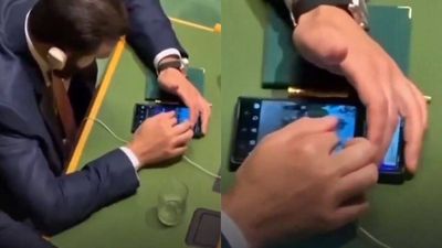 Watch: Syria president scrolls Instagram during Erdogan's speech in UN