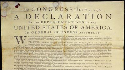 Pennsylvania buyer’s $4 painting hid a 1776 Declaration copy worth $8.14m