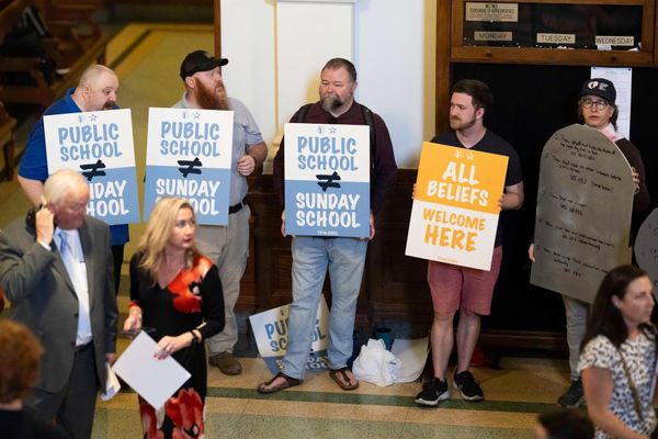 Not set in stone: teachers are defying mandates to display the Ten Commandments in classrooms