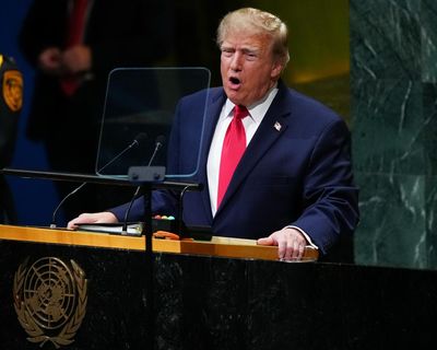 First Thing: Trump addresses UN with mixture of boasts, threats and jibes