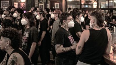 Massachusetts lesbian bar drama explodes online after removal of mandatory COVID mask rule: ‘incredibly racist’