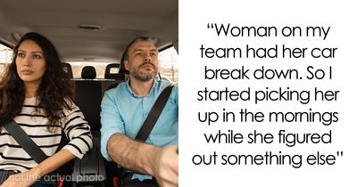 Employee Gives Coworker A Ride To Work, Finds Out She’s Been Offering Seats In Their Car To Other People