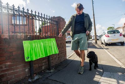 Signs in rudely named street fixed with concrete to stop tourists stealing them