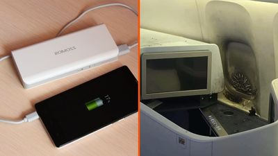 Former airline CEO forces flight to turn back after ignoring rules and causing fire by plugging in a power bank