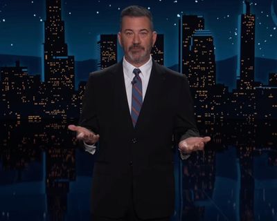 Jimmy Kimmel on Trump’s approval rating: ‘somewhere between Ebola and Ed Sheeran’