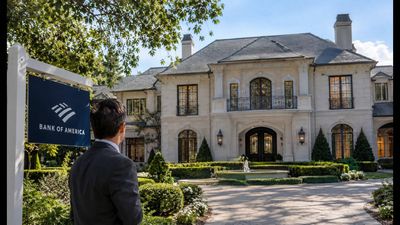 In 2012, Bank of America acquired a 20,900-square-foot Houston mansion through foreclosure for $2.12 million; 13 years later, after $14 million in renovations, it sold for up to $9 million