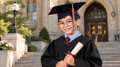 Meet Michael Kearney, the 10-year-old American who became the world’s youngest university graduate