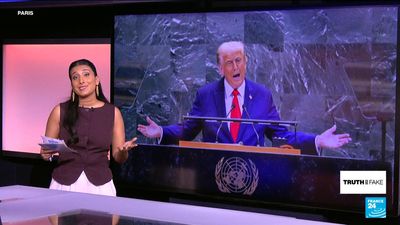 Fact-checking Trump's speech at the United Nations General Assembly