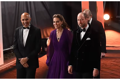 Kate Middleton Dazzles at 'Digger' World Premiere With Prince William, Tom Cruise and David Beckham