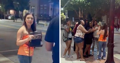 Woman Thinks She Can Boldly Hurl N-Word On Street, But Quickly Learns Actions Have Consequences