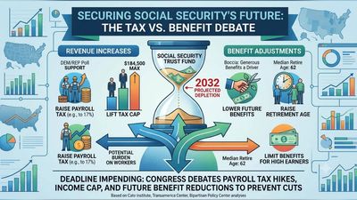 Social Security could face a 22% benefit cut in 2032 - here are the changes being discussed