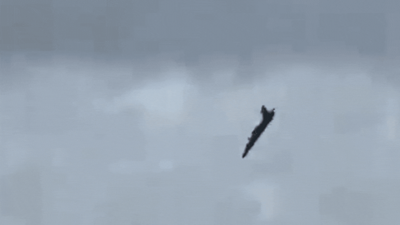 Watch: RAF Hawk T2 crashes near Wales airbase, pilots eject safely before jet explodes