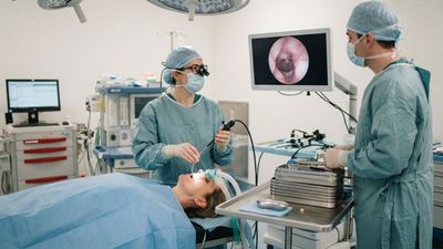 A Metal Sliver from a Kitchen Sieve Hid in a Woman's Throat Until Surgeons Went Looking with a Magnet