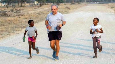 A 57-year-old man ran from Cape Town to Cairo in 301 days, surviving a kidnap attempt