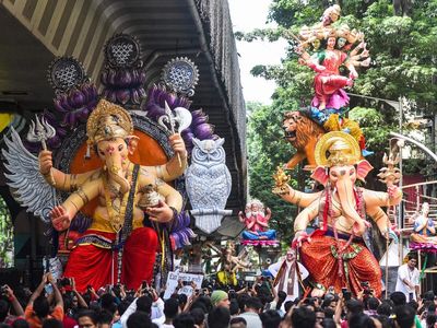 Ganpati Visarjan 2026 processions to be guarded by 24,000 cops in Mumbai