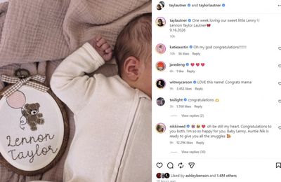 Taylor Lautner and wife become parents and reveal baby girl's name - but did they call her Taylor?