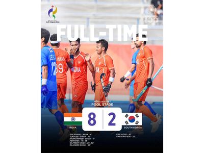 Asian Games Hockey: Dilpreet fires another hat-trick as India beat Korea 8-1 to continue winning run
