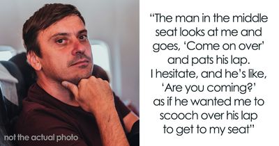 Woman Tries To Ignore Creepy Seatmate Who Won’t Shut Up, Until She Gets Moved And The Reason Surprises Her