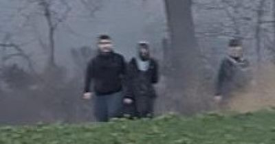 Police release images of three men amid East Lothian and Glasgow fire incidents
