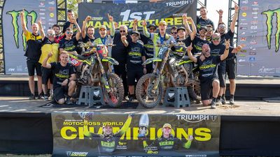 Triumph Wins Motocross World Championship After Competing for Just Three Years