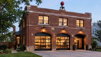 Firehouse Becomes Family Home: Maryland couple remake historic station; adaptive reuse shows its value