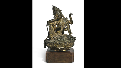 Buddhist deity bought for $75 at a garage sale later sold for $2.06 million at auction
