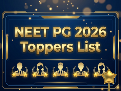 NEET PG 2026 toppers list: AIR 1 scores 641/720, top 20 cross 614 marks; check complete rank list, cut-offs & scorecard timeline