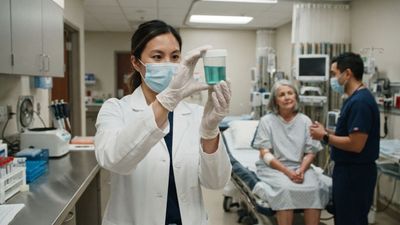 A 77-Year-Old's Blue-Green Urine Was Traced to Her UTI Pill, Which Contains a Dye That Also Blocks a Brain Enzyme