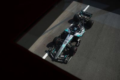 F1 Azerbaijan GP: Russell tops FP2 from Antonelli as Lindblad crashes