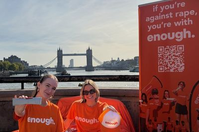 How a brand strategist built a ‘big orange’ movement to tackle campus rape culture
