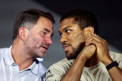 Anthony Joshua and Eddie Hearn ‘didn’t agree’ to Tyson Fury being A-side